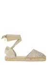 Manebi Manebí Espadrille "valenciana" In Gold