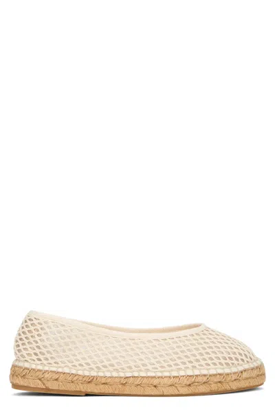 Manebi Espadrilles In Mesh In Gold
