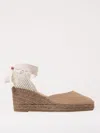 Manebi Espadrilles  Damen Farbe Beige In Beige