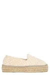 Manebi Espadrilles Platform In Neutral