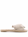 Manebi Manebí La Havana Knot-detail Hemp Sandals