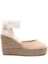 Manebi Manebí Hamptons Suede Low Wedge Espadrilles