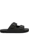 Manebi Eva Nordic Swim Slides In Black