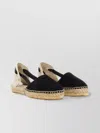Manebi Flat Espadrilles Ankle Wrap