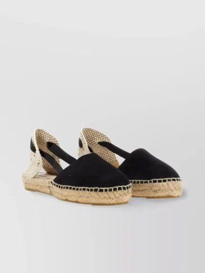 Manebi Flat Espadrilles Ankle Wrap