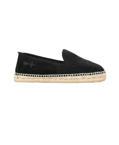 Manebi Flat Espadrilles In Black