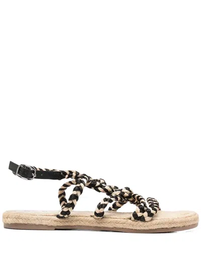 MANEBI FLAT ROPE SANDALS