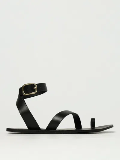 Manebi Flat Sandals  Woman Color Black
