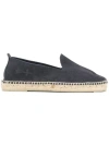 Manebi Flat Sole Espadrilles In Blue