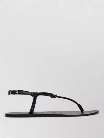 Manebi Flat Sole Open Toe Summer Sandals