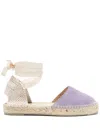 MANEBI FLAT VALENCIANA SUEDE ESPADRILLES