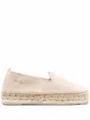 Manebi Hamptons Jute Sole Round Toe Espadrilles In Neutrals