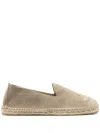 Manebi Logo-debossed Suede Espadrilles