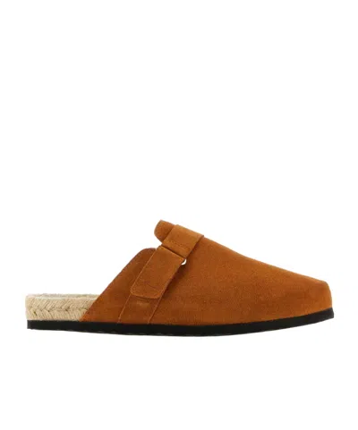 MANEBI MANEBÍ HAMPTONS ROUND TOE FLAT MULES