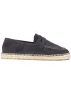 Manebi Loafer Espadrilles In Blue