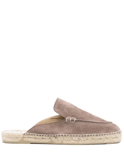 Manebi Hamptons Mules In 褐色