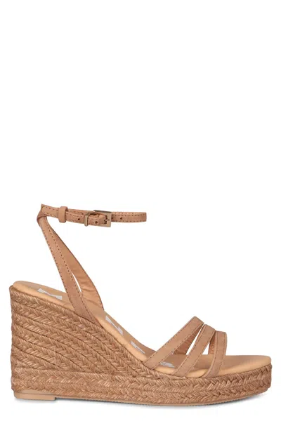 Manebi Hamptons Suede Espadrilles In Neutral