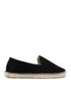 Manebi Manebí Hamptons Suede Espadrilles In Black