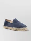 Manebi Hamptons Suede Stitch Detailing Espadrilles