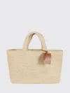 Manebi Tag Shoulder Bag In Brown