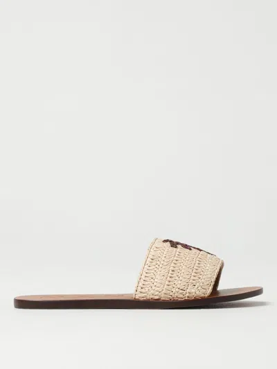 MANEBI FLAT SANDALS MANEBI WOMAN COLOR BEIGE,G70206022