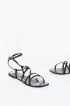 Manebi Leather Canyon Lace Up Sandals