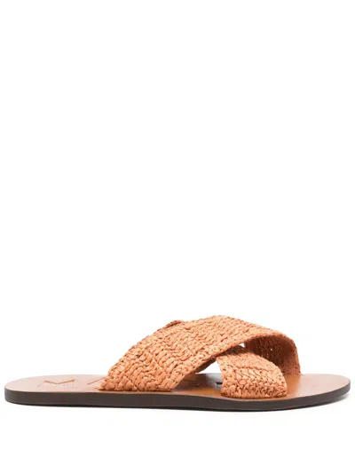 MANEBI MANEBI LEATHER SANDALS