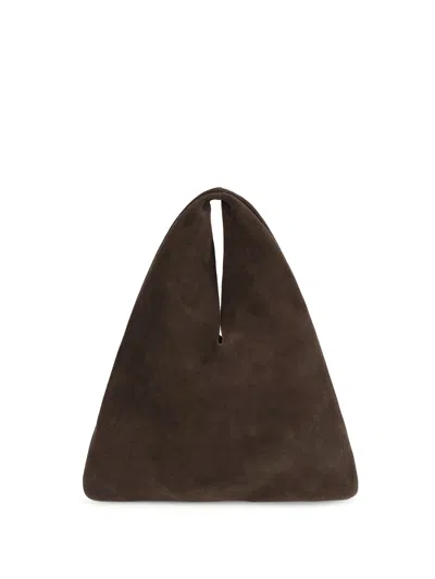 Manebi Louis Shoulder Bag In Brown
