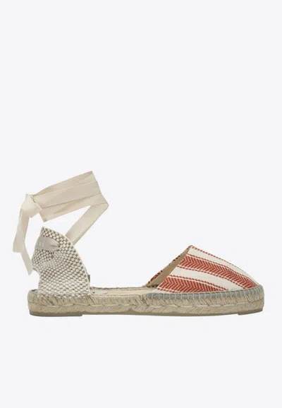 MANEBI LOW STRIPED ESPADRILLES