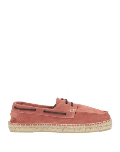 Manebi Manebí Man Espadrilles Antique Rose Size 9 Leather In Pink
