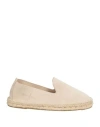 Manebi Manebí Man Espadrilles Beige Size 7 Leather In Neutral