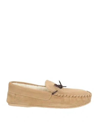 Manebi Manebí Man Espadrilles Beige Size 9 Leather In Neutral