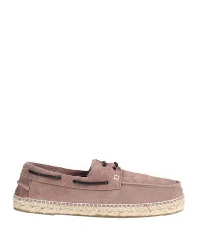Manebi Manebí Man Espadrilles Khaki Size 7 Soft Leather In Purple