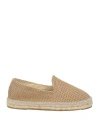 Manebi Manebí Man Espadrilles Light Brown Size 9 Textile Fibers In Beige