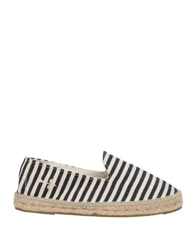 Manebi Manebí Man Espadrilles Navy Size 7 Textile Fibers In Navy Blue