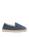 Manebi Manebí Man Espadrilles Slate Blue Size 8 Soft Leather