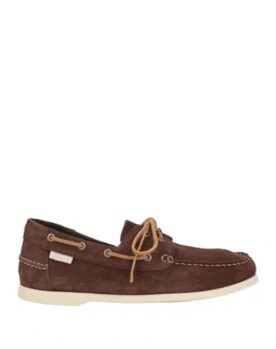 Manebi Manebí Man Loafers Chocolate Brown Size 9 Leather