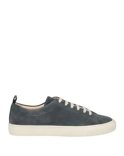 Manebi Manebí Man Sneakers Lead Size 13 Leather In Grey