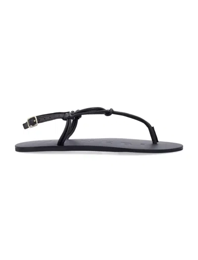 Manebi Manebì Canyon Black Leather Sandals