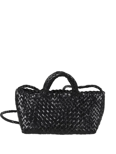 Manebi Mini Anse Tote Bag In Black