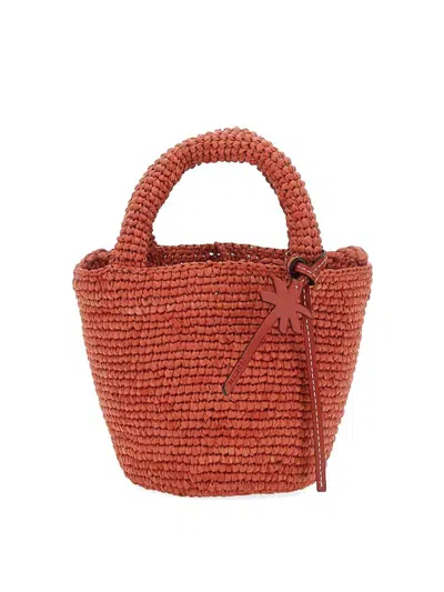Manebi Mini Summer Bag In Red