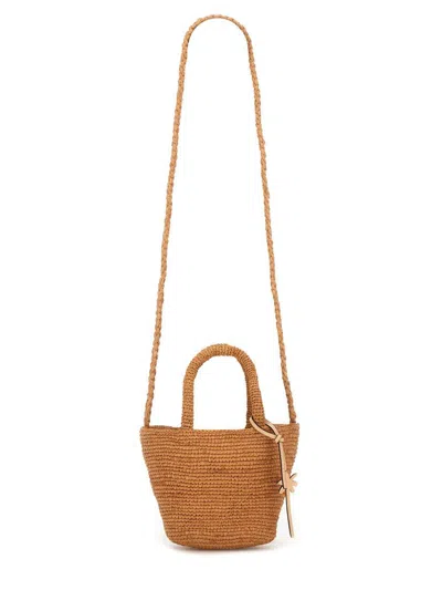 Manebi Manebí Mini "panier" Bag In Orange