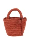 Manebi Mini Woven Texture Bag With Detachable Strap