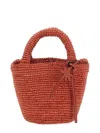 Manebi Mini Woven Texture Bag With Detachable Strap