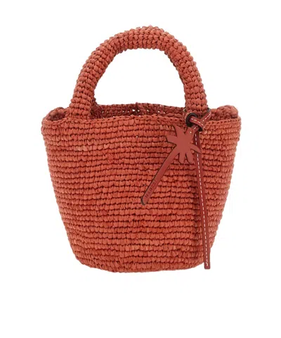 Manebi Mini Summer Shoulder Bag In Red