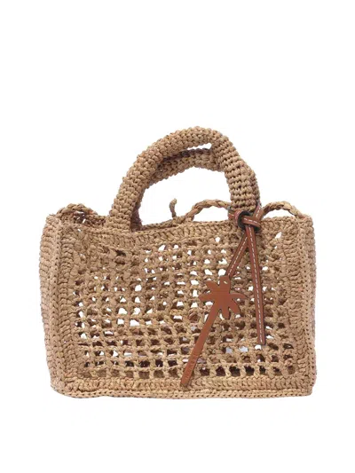 Manebi Mini Sunset Handbag In Brown