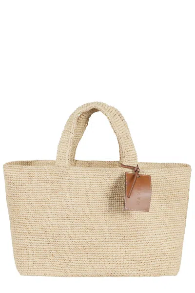 Manebi New Sunset Medium Bag - Natural