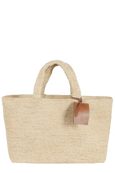Manebi New Sunset Medium Bag - Natural
