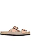 Manebi Manebí Nordic Round Open Toe Sandals In Neutrals