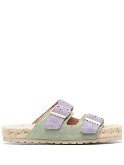 Manebi Manebí Nordic Sandals Shoes In R 7.2 Wisteria Lilac And Sage